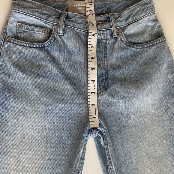 Everlane The ’90s Cheeky Jean Ankle Length in Vintage Sunbleached Blue Size 23 - Picture 13 of 15